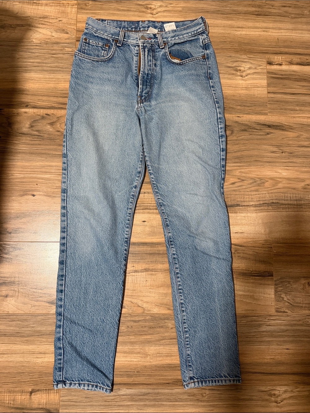 Women’s light blue denim jeans